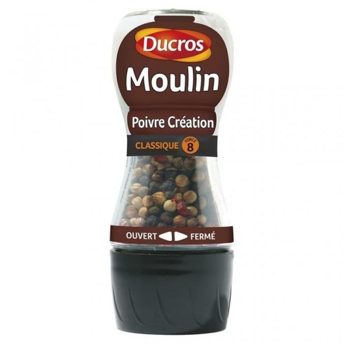 Ducros Moulin Poivre Noir 28g